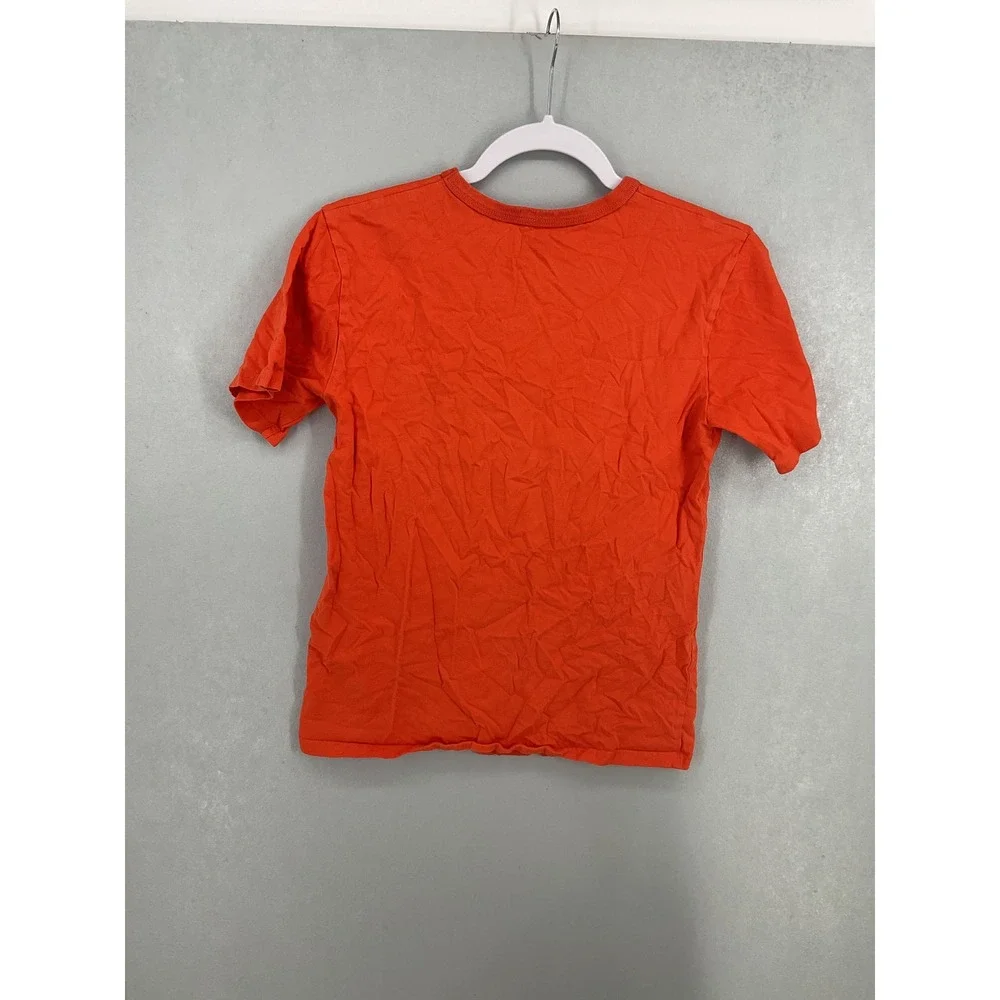The Children's Place Boys T-Shirt Orange Slam Dunk Basketball Graphic XL 14